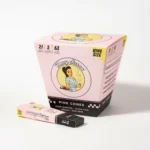 King Size Pink Pre Rolled Cones - Display Box