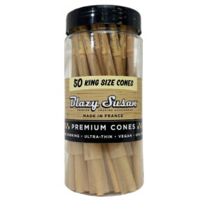 King Size Unbleached Pre Rolled Cones 50ct