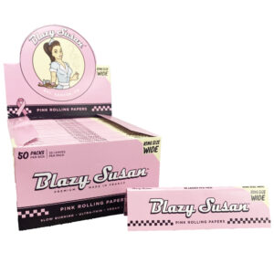 King Size Wide Pink Rolling Papers