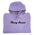 blazy purple hoodie