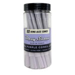 King Size Purple Pre Rolled Cones - 50ct