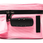stash bag - pink - lock