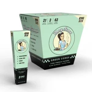 Green Pre Rolled Cones
