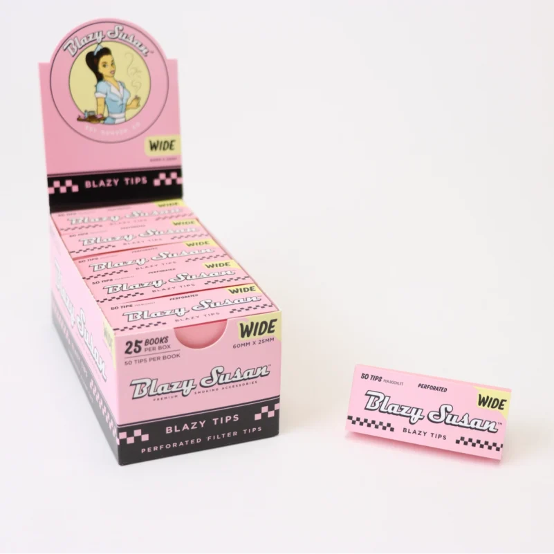 Filter tips - wide - pink - display box