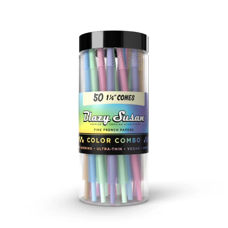 Color Combo Cones Jar - 1-1/4"